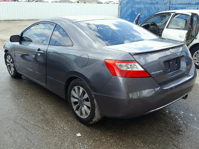 2HGFG1B83BH509434 - 2011 HONDA CIVIC GRAY photo 3