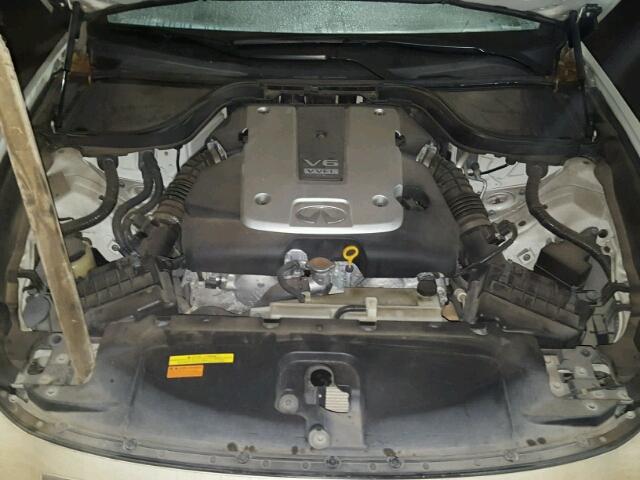 JNKCV64E68M109721 - 2008 INFINITI G37 BASE WHITE photo 7