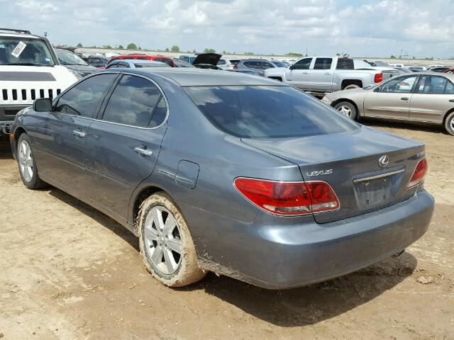 JTHBA30GX65170932 - 2006 LEXUS ES 330 GRAY photo 3