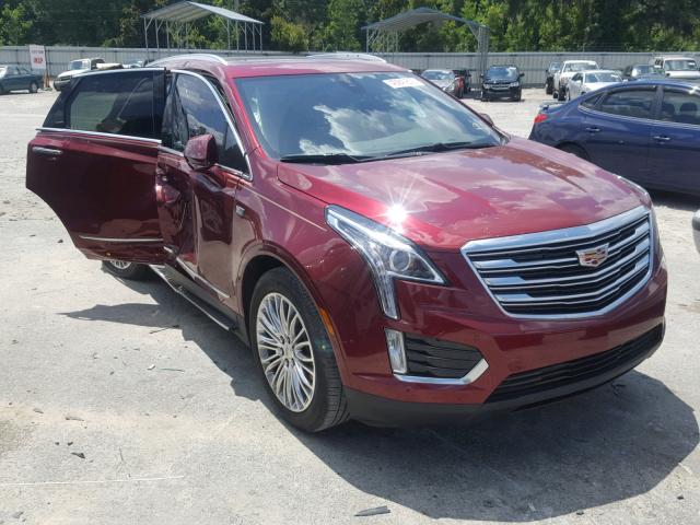 1GYKNBRS5HZ260888 - 2017 CADILLAC XT5 LUXURY RED photo 1