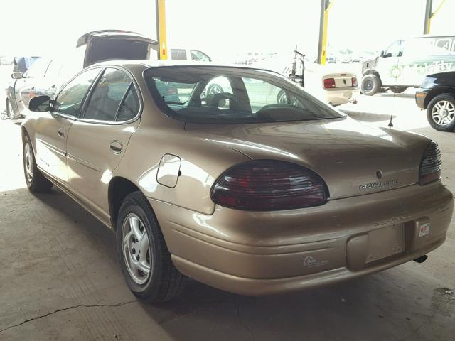 1G2WJ52M8XF291976 - 1999 PONTIAC GRAND PRIX GOLD photo 3