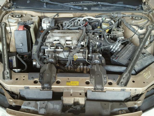 1G2WJ52M8XF291976 - 1999 PONTIAC GRAND PRIX GOLD photo 7