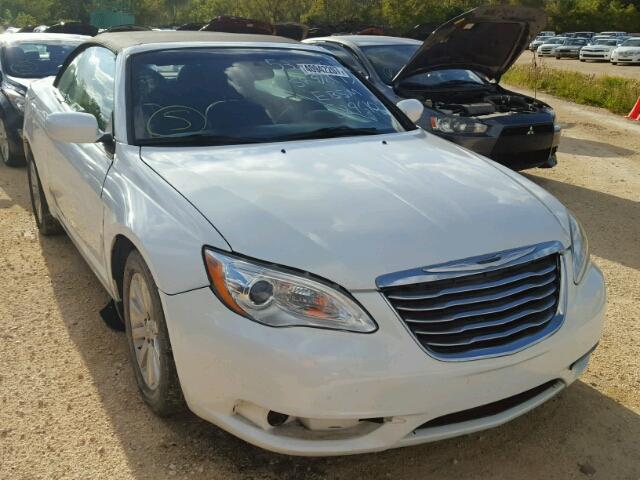 1C3BC2EG2BN529610 - 2011 CHRYSLER 200 WHITE photo 1