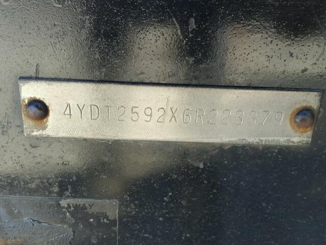 4YDT2592X6R223379 - 2006 KEYSTONE SPRINTER WHITE photo 10