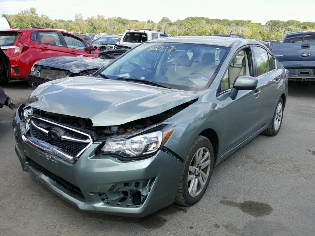 JF1GJAC64FH022438 - 2015 SUBARU IMPREZA PR GREEN photo 2