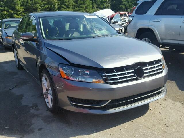 1VWBN7A37EC062770 - 2014 VOLKSWAGEN PASSAT SE SILVER photo 1