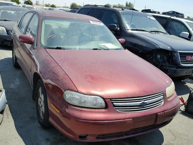 1G1NE52J73M672332 - 2003 CHEVROLET MALIBU LS BURGUNDY photo 1