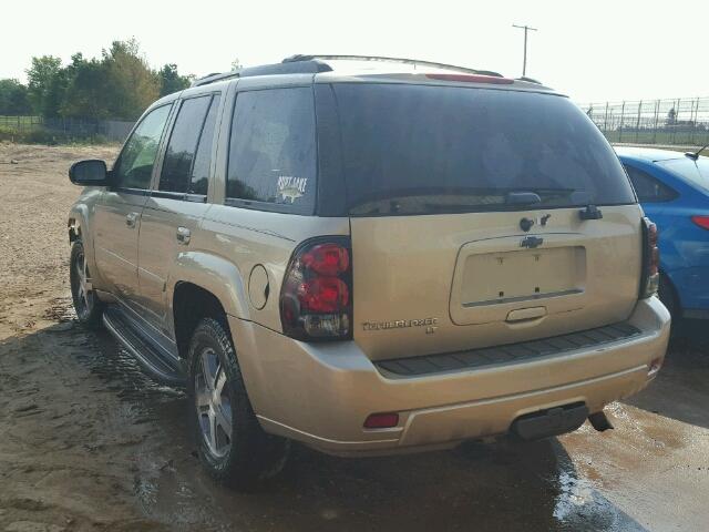 1GNDT13S172198671 - 2007 CHEVROLET TRAILBLAZE TAN photo 3