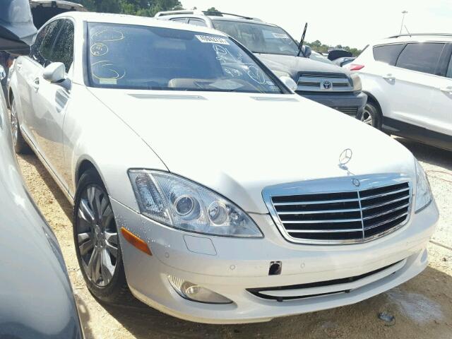 WDDNG86X19A241759 - 2009 MERCEDES-BENZ S 550 4MAT WHITE photo 1