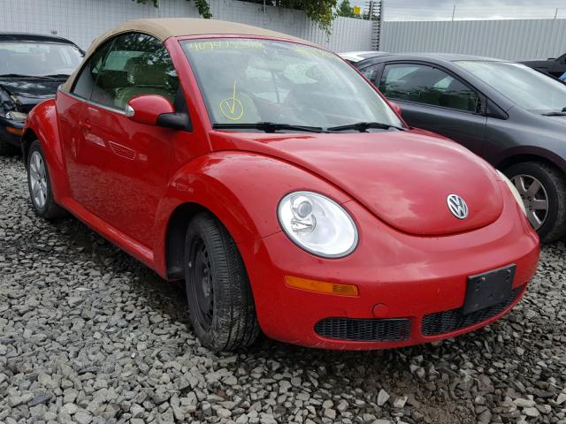 3VWRG31YX7M416313 - 2007 VOLKSWAGEN NEW BEETLE 红色 照片 1