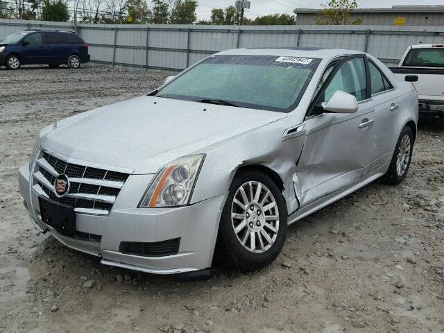 1G6DG5EY6B0142111 - 2011 CADILLAC CTS LUXURY SILVER photo 2