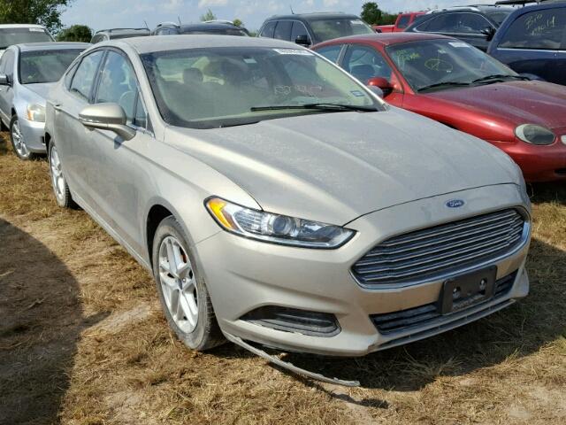 3FA6P0HD9GR165204 - 2016 FORD FUSION SE SILVER photo 1