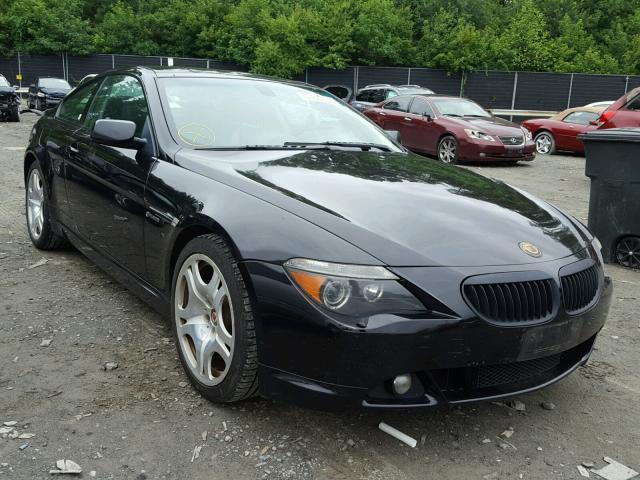 WBAEH73464B215119 - 2004 BMW 645 CI AUT BLACK photo 1