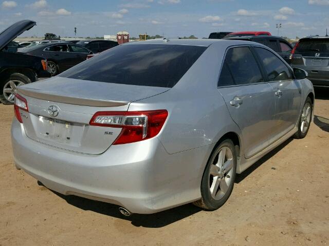 4T1BF1FKXEU357817 - 2014 TOYOTA CAMRY SILVER photo 4