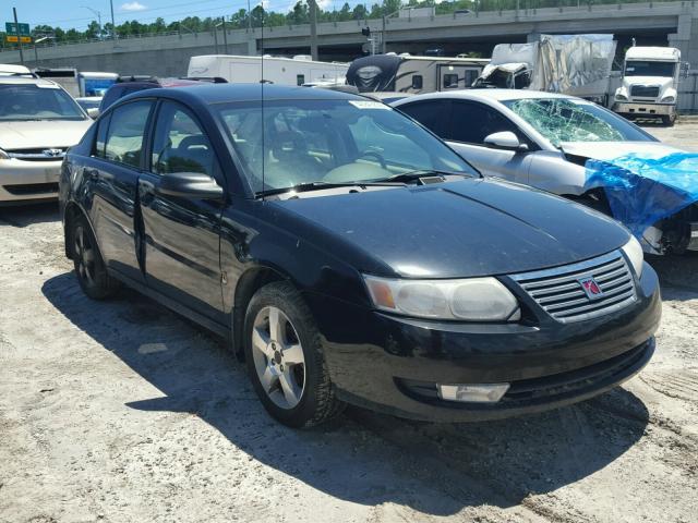 1G8AL55F87Z141615 - 2007 SATURN ION LEVEL BLACK photo 1