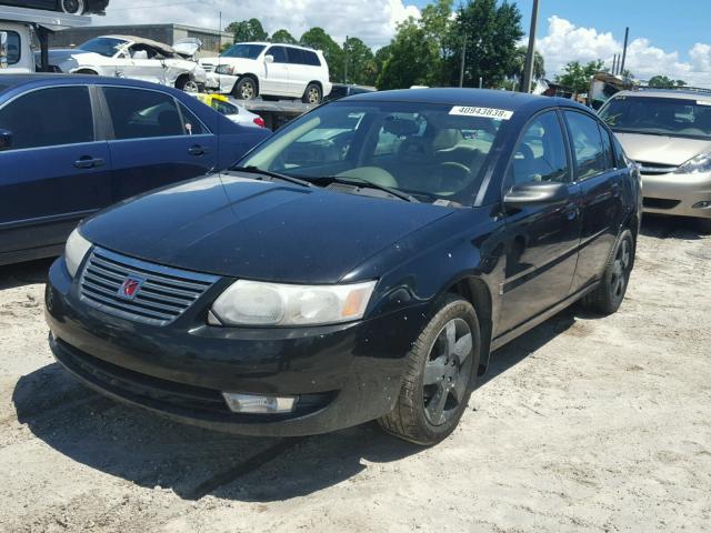 1G8AL55F87Z141615 - 2007 SATURN ION LEVEL BLACK photo 2