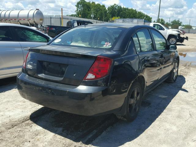 1G8AL55F87Z141615 - 2007 SATURN ION LEVEL BLACK photo 4