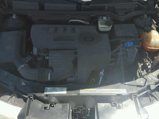 1G8AL55F87Z141615 - 2007 SATURN ION LEVEL BLACK photo 7