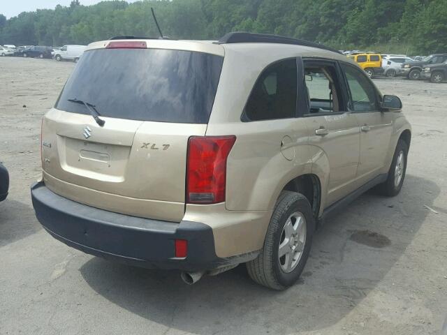 2S3DA117676118279 - 2007 SUZUKI XL7 TAN photo 4