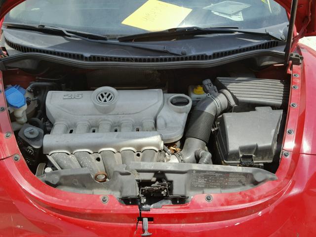 3VWRW3AG4AM019505 - 2010 VOLKSWAGEN NEW BEETLE Qırmızı foto 7