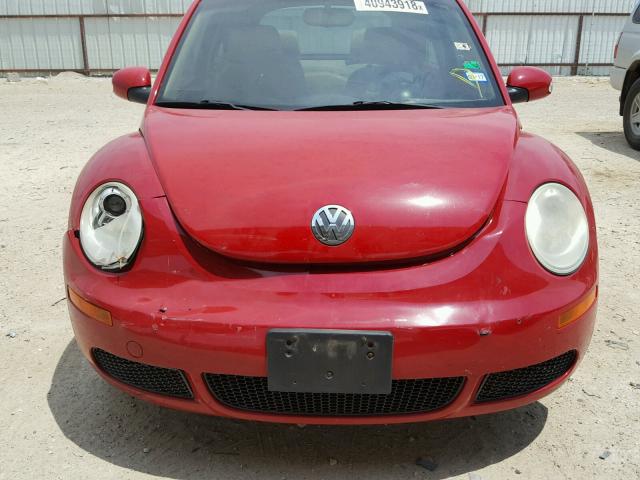 3VWRW3AG4AM019505 - 2010 VOLKSWAGEN NEW BEETLE Qırmızı foto 9