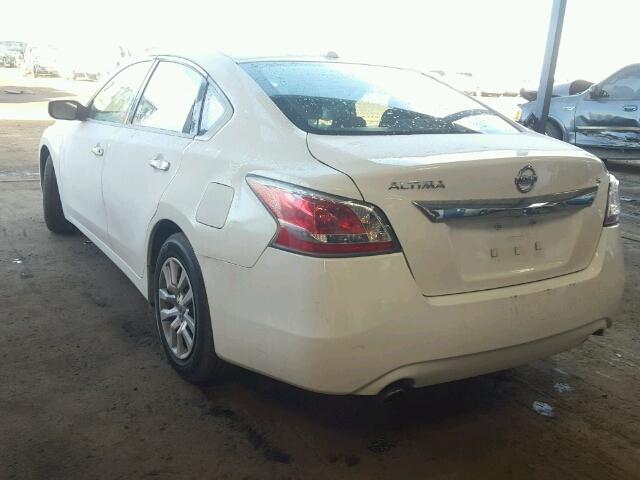 1N4AL3APXFN397114 - 2015 NISSAN ALTIMA 2.5 WHITE photo 3