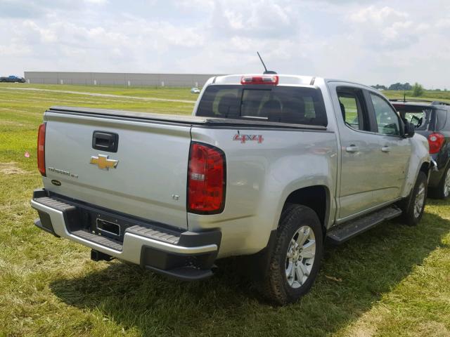 1GCGTCEN2J1247317 - 2018 CHEVROLET COLORADO L SILVER photo 4