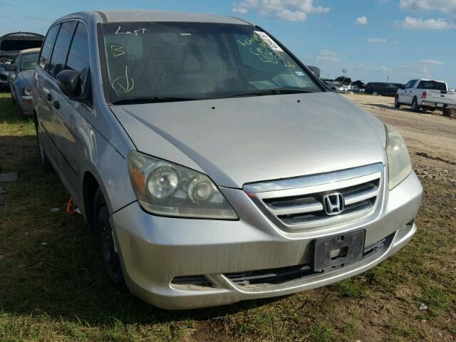 5FNRL38217B125719 - 2007 HONDA ODYSSEY LX SILVER photo 1