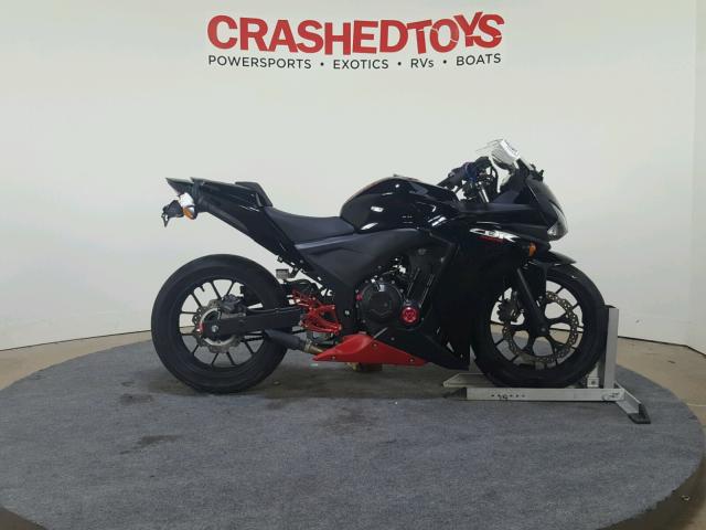 MLHPC4469E5102027 - 2014 HONDA CBR500 BLACK photo 1