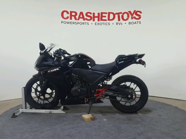 MLHPC4469E5102027 - 2014 HONDA CBR500 BLACK photo 5