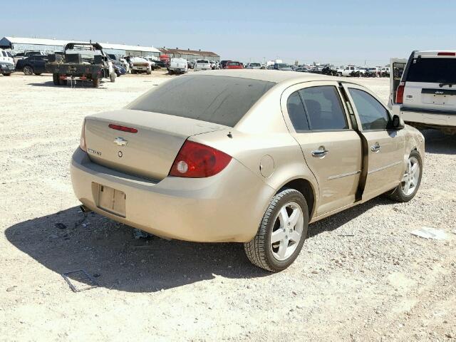 1G1AZ55F367676472 - 2006 CHEVROLET COBALT LTZ GOLD photo 4