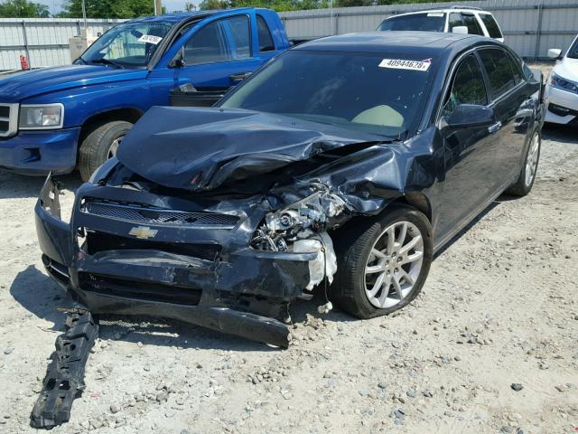 1G1ZE5E12BF316130 - 2011 CHEVROLET MALIBU LTZ 石墨色 照片 2