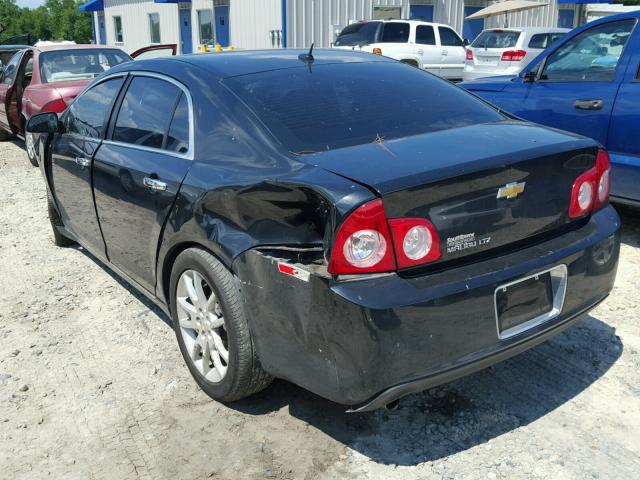 1G1ZE5E12BF316130 - 2011 CHEVROLET MALIBU LTZ 石墨色 照片 3
