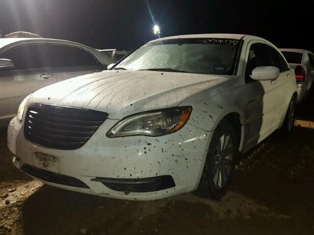 1C3CCBBB7CN166753 - 2012 CHRYSLER 200 TOURIN WHITE photo 2