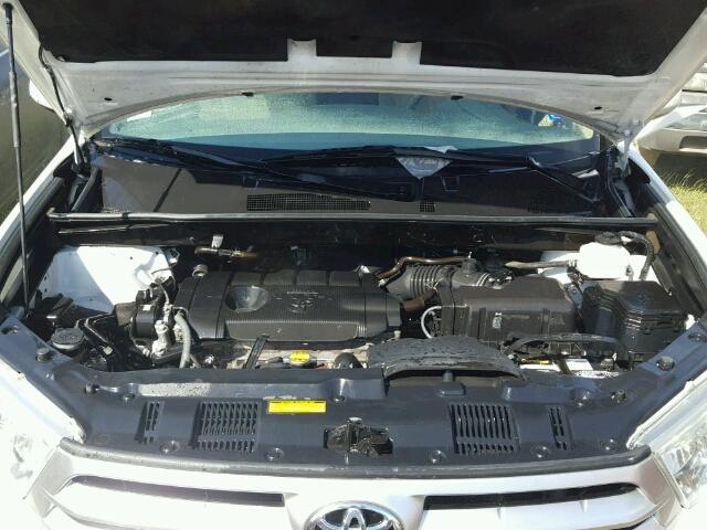 5TDZA3EH0DS035323 - 2013 TOYOTA HIGHLANDER CREAM photo 7