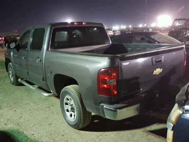 3GCRCSEAXAG186557 - 2010 CHEVROLET SILVERADO GRAY photo 3