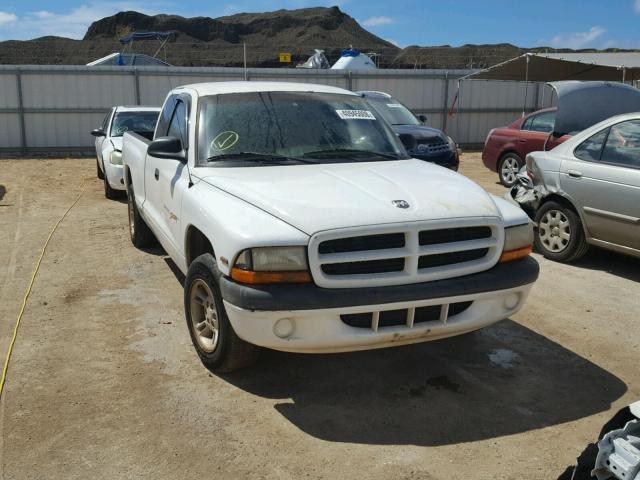 1B7FL22P6WS581329 - 1998 DODGE DAKOTA WHITE photo 9