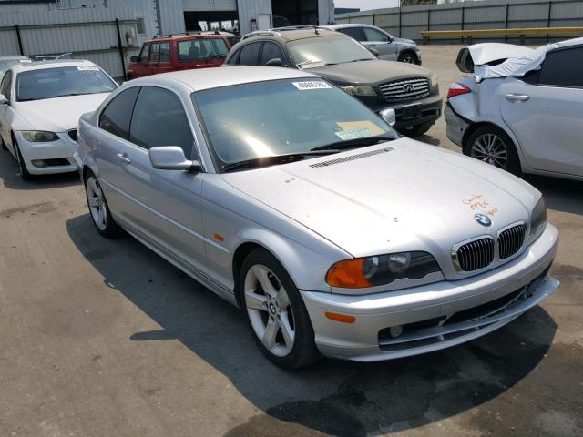 WBABM3342YJN84112 - 2000 BMW 323 CI SILVER photo 1