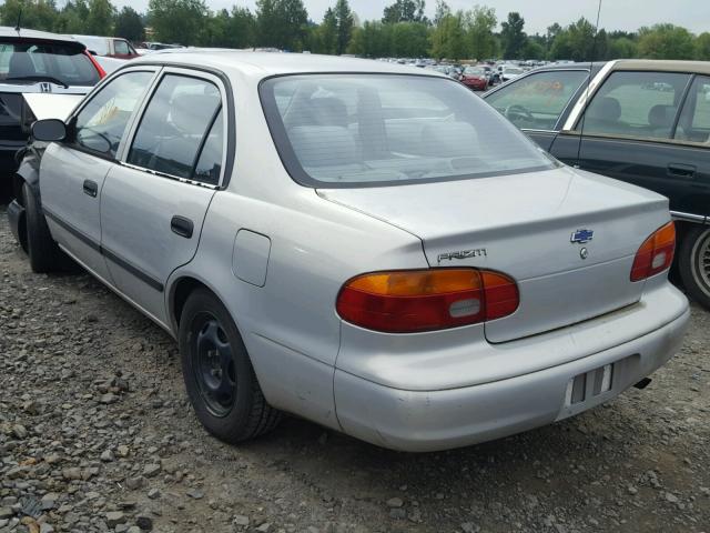 1Y1SK52812Z406446 - 2002 CHEVROLET GEO PRIZM 银色 照片 3