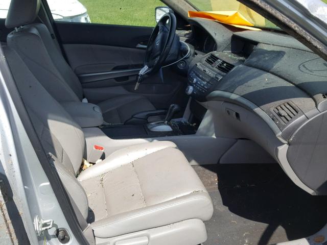 1HGCP2F86AA059293 - 2010 HONDA ACCORD EXL SILVER photo 5