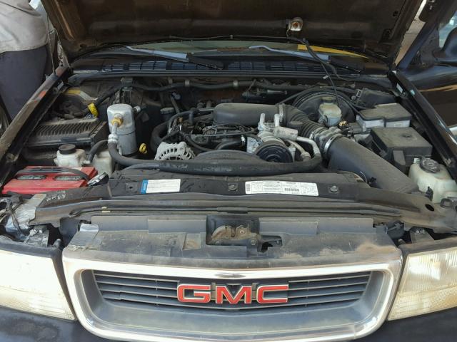 1GKDT13W5W2527841 - 1998 GMC JIMMY BLACK photo 7