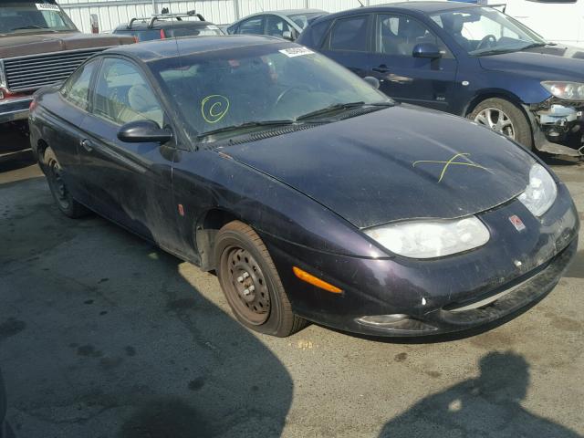 1G8ZY12701Z107072 - 2001 SATURN SC2 PURPLE photo 1