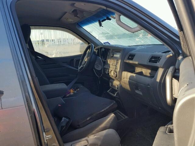 5FPYK1F20CB456279 - 2012 HONDA RIDGELINE GRAY photo 5