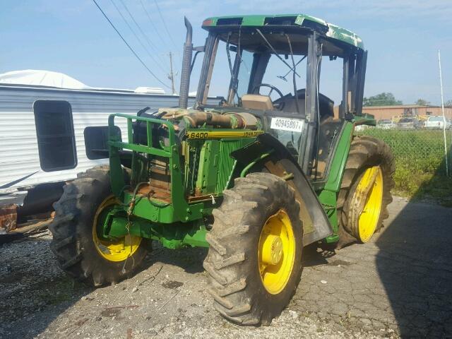 L06400M172275 - 1994 JOHN DEERE 6400 GREEN photo 2