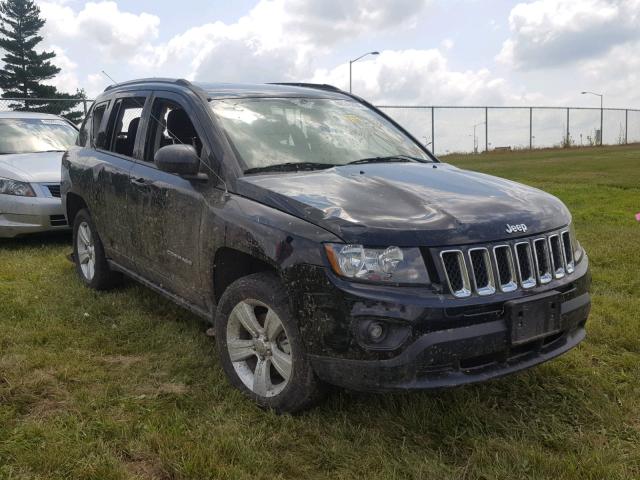 1C4NJDBBXHD104198 - 2017 JEEP COMPASS SP BLACK photo 1