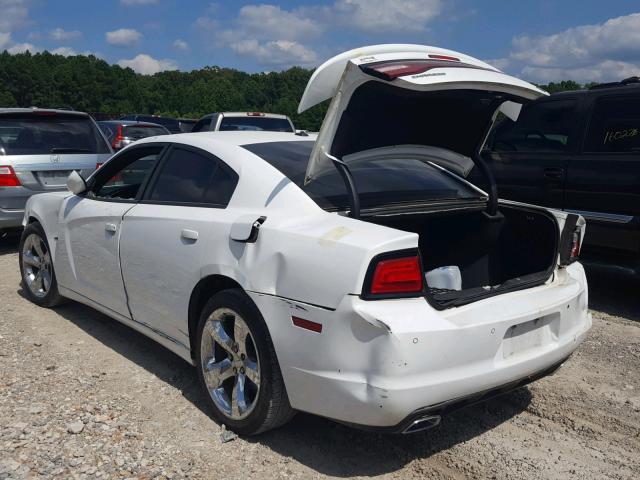 2C3CDXCT2CH244866 - 2012 DODGE CHARGER R/ WHITE photo 3