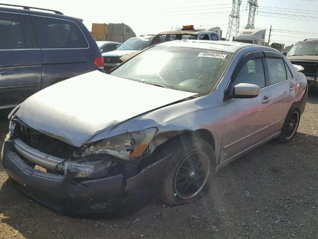 1HGCM66897A091177 - 2007 HONDA ACCORD SILVER photo 2