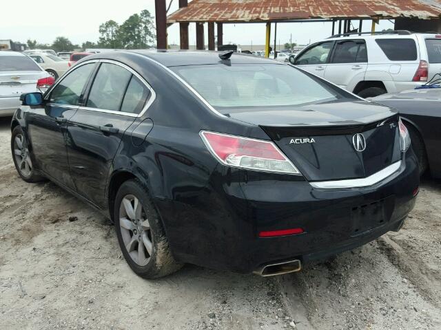 19UUA8F57CA014378 - 2012 ACURA TL BLACK photo 3