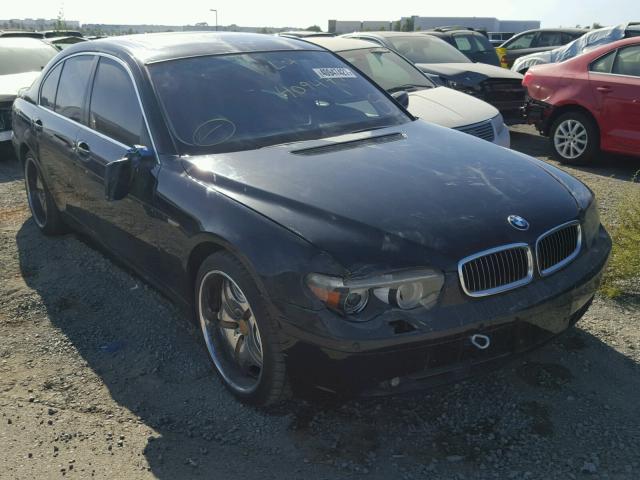 WBAGL63575DP74338 - 2005 BMW 745 I BLACK photo 1