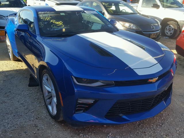 1G1FG1R79G0117431 - 2016 CHEVROLET CAMARO BLUE photo 1